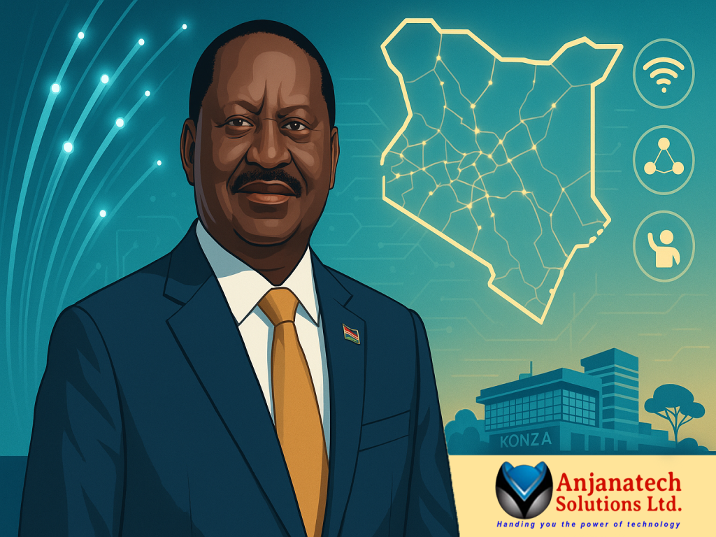 🚀 Raila Odinga’s Contributions to Technology in Kenya